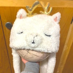 Christmas rain-dear hat x gloves